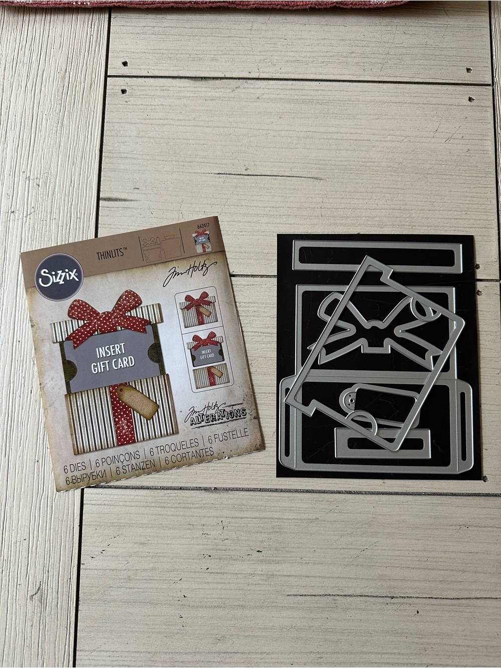Sizzix Thinlits Gift Card Package Dies by Tim Holtz